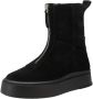 Vagabond Shoemakers Klassieke Suède Enkellaarsjes Black Dames - Thumbnail 1