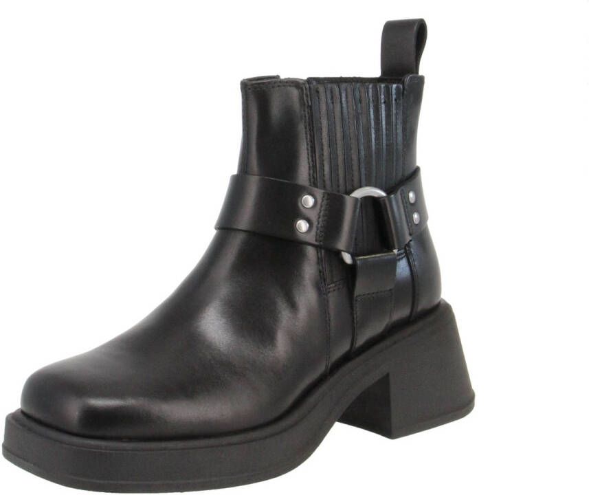 Vagabond Shoemakers Dorah Zwarte Enkellaarzen Black Dames