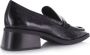 Vagabond Blanca Zwart Lakleer Loafers Dames - Thumbnail 1