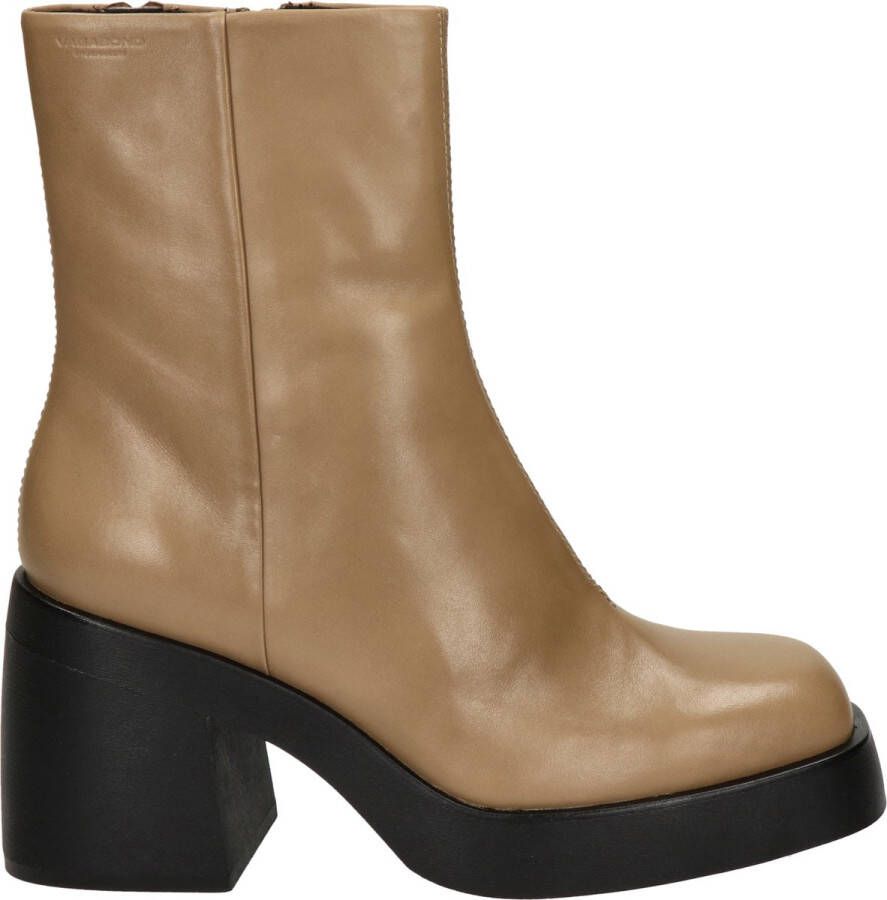 VAGABOND SHOEMAKERS Vagabond Brooke dames rits-&gesloten laars Beige