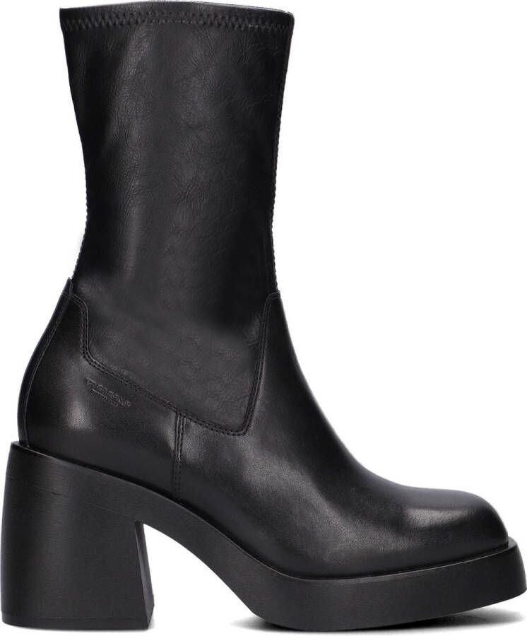 vagabond Shoemakers Brooke 2.0 Enkellaarsjes Enkelboots met rits Dames Zwart