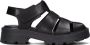 Vagabond Shoemakers Zwarte Leren Dad Sandaal Cosmo 2.0 Black Dames - Thumbnail 2