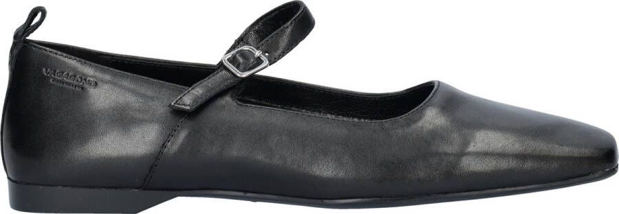 Vagabond Shoemakers Zwarte leren ballerina Delia Black Dames - Foto 2