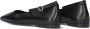 VAGABOND SHOEMAKERS Ballerina Dames Delia Maat: 39 Materiaal: Leer Kleur: Zwart - Thumbnail 2
