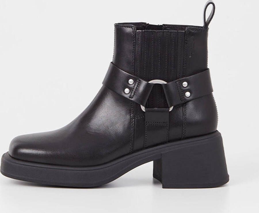 Vagabond Shoemakers Dorah Zwarte Enkellaarzen Black Dames