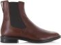 Vagabond Frances 2.0 boots met elastische schacht Bruin Leer Chelsea boots Dames - Thumbnail 1