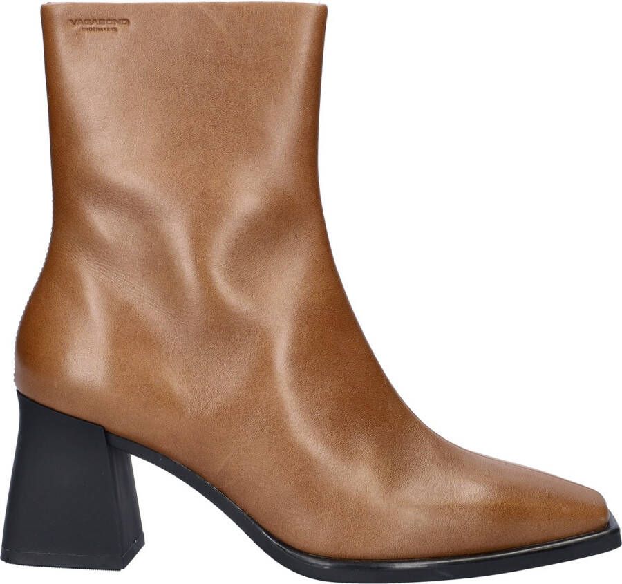 Vagabond Shoemakers Hedda Enkellaarsjes Enkelboots met rits Dames Beige