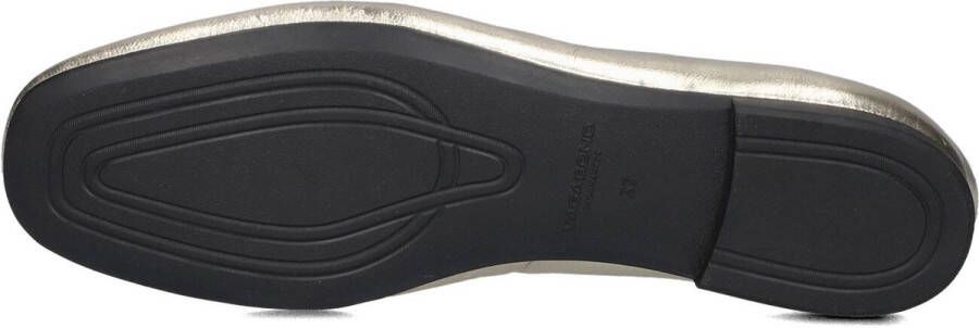 Vagabond Shoemakers Gouden Metallic Platte Schoenen Yellow Dames - Foto 2