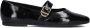 Vagabond Shoemakers Zwarte Leren Ballerina Schoenen met Gesp - Thumbnail 2