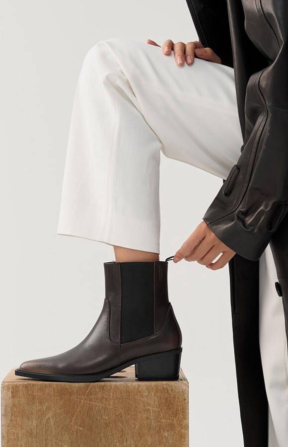 Vagabond Kelsey dameslaarzen bruin Leer Chelsea boots Dames - Foto 1