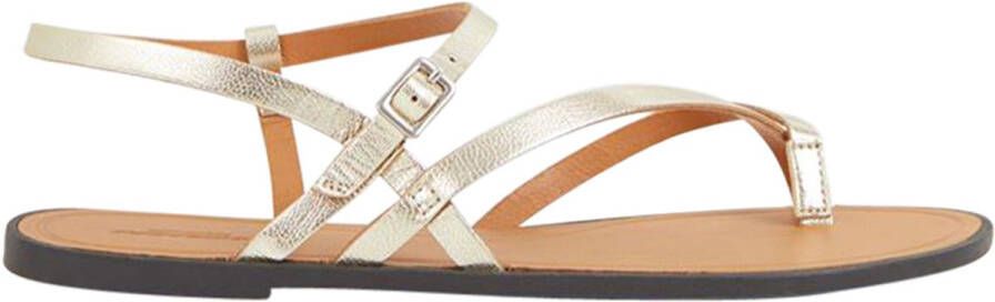 Vagabond Shoemakers Gouden Leren Sandalen Tia 2.0 Yellow Dames - Foto 2