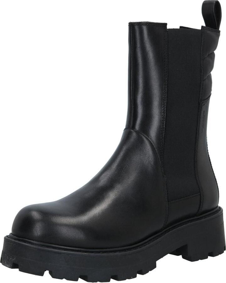 Vagabond Shoemakers Cosmo 2.0 Klassieke Zwarte Leren Booties Black Dames - Foto 3