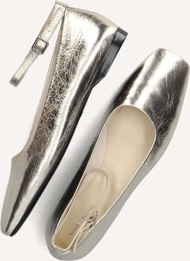VAGABOND SHOEMAKERS Ballerina Dames Delia Maat: 39 Materiaal: Leer Kleur: Goud - Foto 2