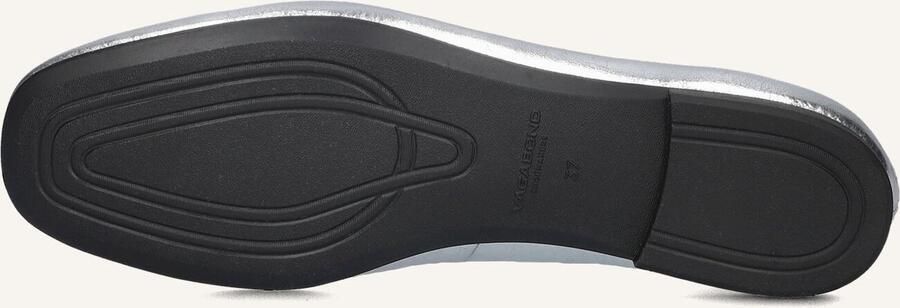 Vagabond Jolin leren ballerina | silver Zilver Leer Ballerina's Dames - Foto 2