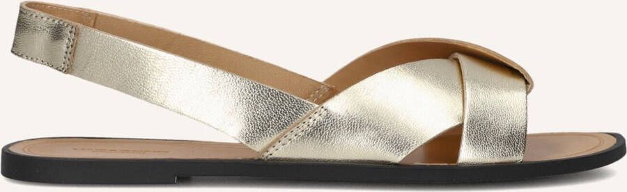Vagabond Shoemakers Gouden Leren Sandalen Tia 2.0 Yellow Dames - Foto 2