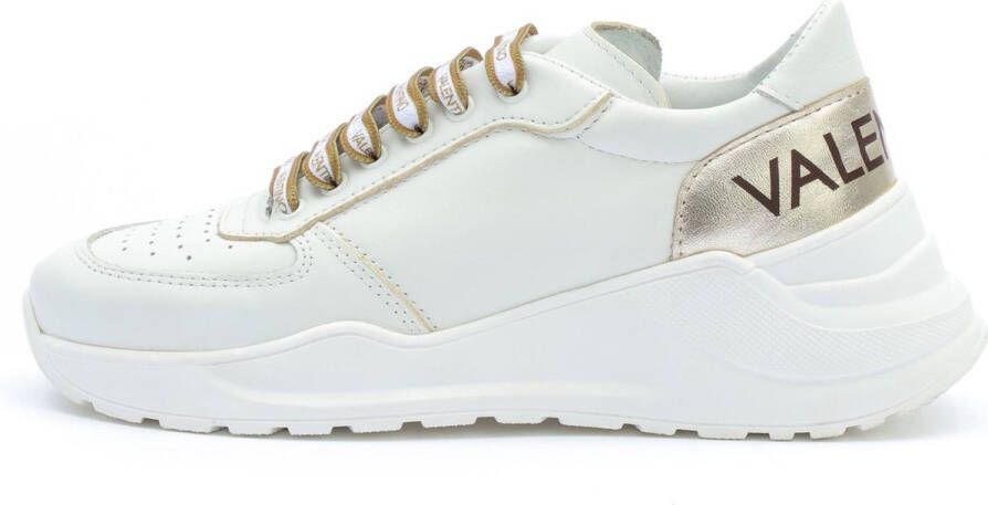 Valentino Shoes Dames Sneakers Wit Goud