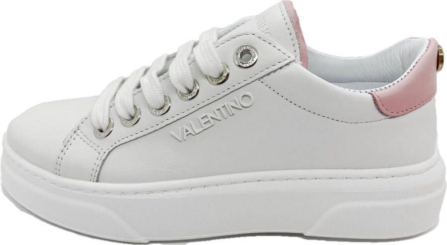 Valentino Shoes Dames Sneakers Wit Roze