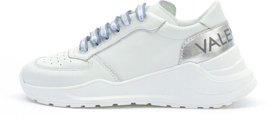 Valentino Shoes Dames Sneakers Wit Zilver