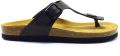 Vamos Black teenslipper 0027 Black Zwart - Zwart