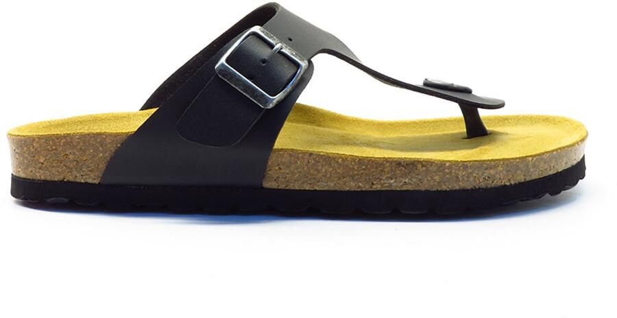 Vamos Zwart teenslipper 0007 Black Zwart