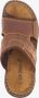 Van Beers leren heren slippers cognac - Thumbnail 3