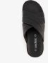 Van Beers leren heren slippers zwart - Thumbnail 1