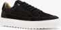 Van Beers leren heren sneakers zwart Uitneembare zool - Thumbnail 2