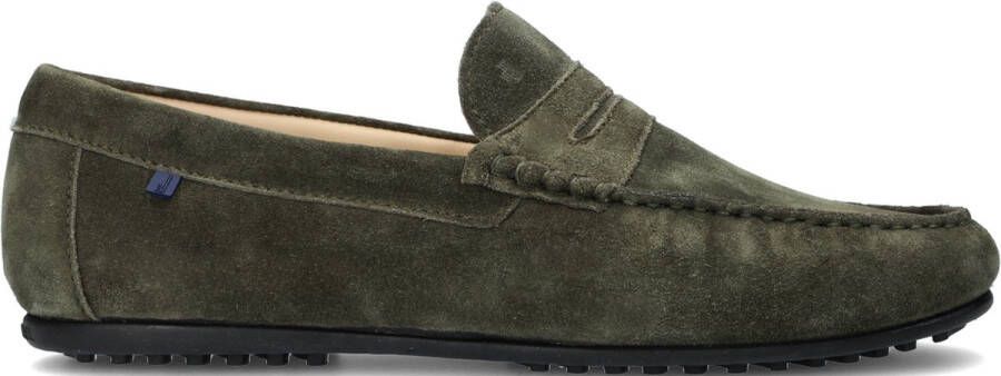 Van Bommel Sbm-40017 Loafers Instappers Heren Groen