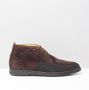 Van Bommel 20205 sportieve veterschoenen heren bruin 01 darkbrown suede 44(10 ) - Thumbnail 2