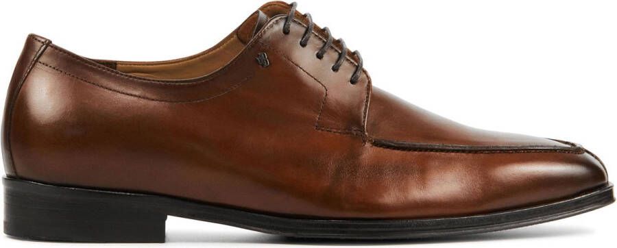 Floris van Floris van Bommel Van Bommel Veterschoenen Heren Schoenen Leer SBM-30145 Cognac