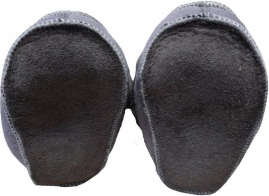 Van Buren Bolsward BV Schapenvacht babyslofjes Baby slofjes van lamsvacht Grijs