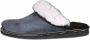 Van Buren Bolsward BV Schapenvacht pantoffels Lamsvacht dames slippers Grijs - Thumbnail 1
