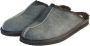 Van Buren Bolsward BV Schapenvacht pantoffels Lamsvacht heren slippers Grijs - Thumbnail 1