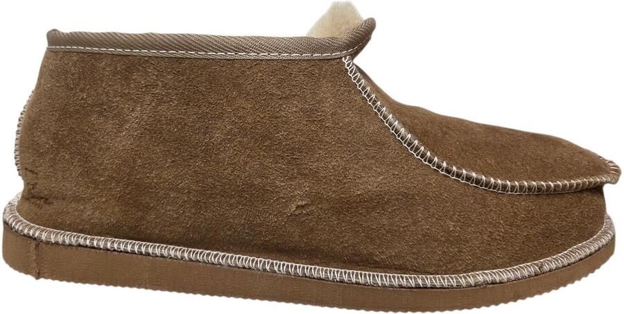 Van Buren Sinds 1861 Klassieke Lamsvacht Heren Pantoffel Camel