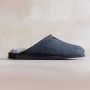 Van Buren Bolsward BV Schapenvacht pantoffels Lamsvacht heren slippers Grijs - Thumbnail 2