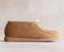 Van Buren Bolsward BV Schapenvacht pantoffels Lamsvacht heren sloffen Camel - Thumbnail 2