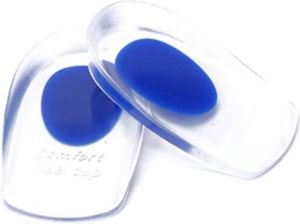 Van Driel Shoes Gel Impact Gel Hielkussens Sport Anti hielspoor Siliconen One-Size Blauw Van Driel