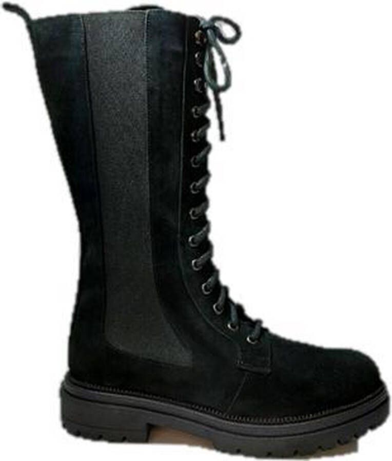Lange veterboots dames clearance