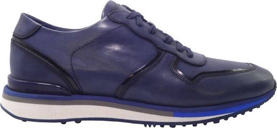 Van Driel Shoes Van Driel Exclusive Sneakers Londen Blauw 7½ - Foto 1