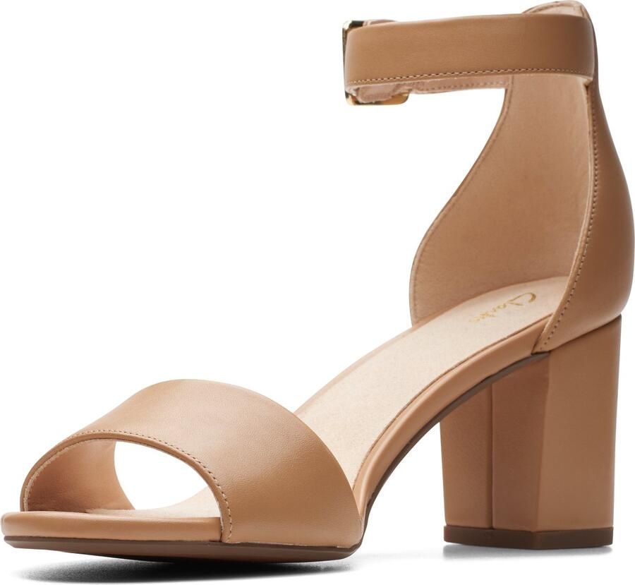 Van Driel Shoes Clarks Pump Sandaal Deva Mae Camel Leather - Foto 2