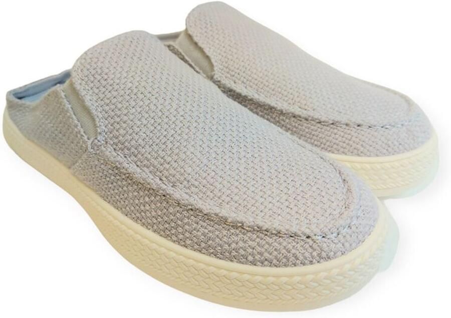 Van Driel Shoes Slipper Valencia Grijs Verwisselbaar Voetbed