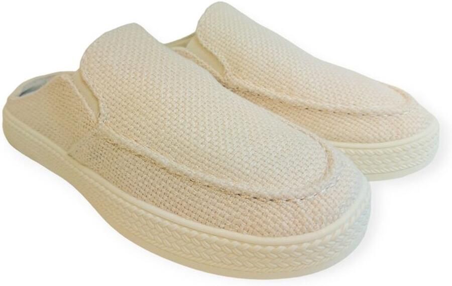 Van Driel Shoes Slipper Valencia Zand Verwisselbaar Voetbed