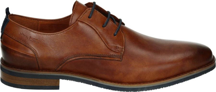 Van Lier 2358640 Volwassenen Heren sneakers Heren veterschoenVrije tijdsschoenen Cognac