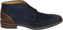 Van Lier 2418671~~~~~~~~~~~~~~~~~~~~~~~ Nette herenschoenenBusiness half-hoog Blauw - Thumbnail 1