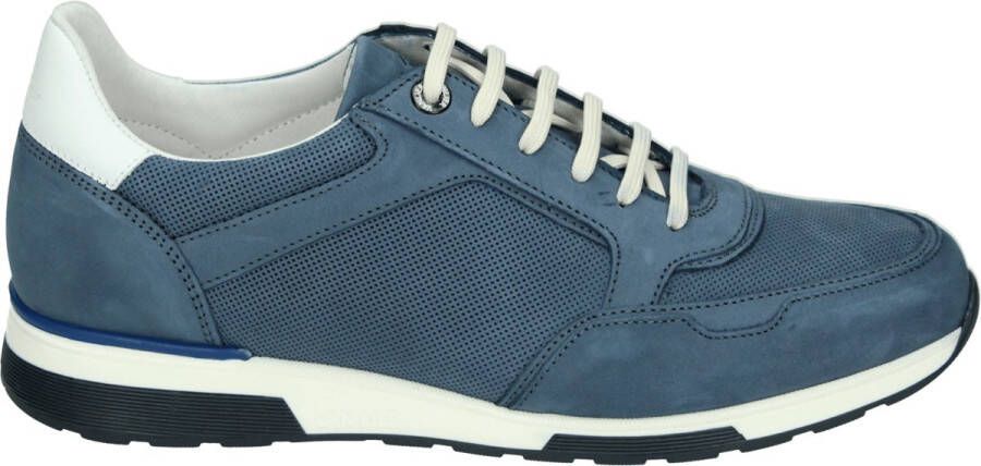 Van Lier 2515522~~~~~~~~~~~~~~~~~~~~~~~ Lage sneakersVrije tijdsschoenenHeren sneakers Blauw