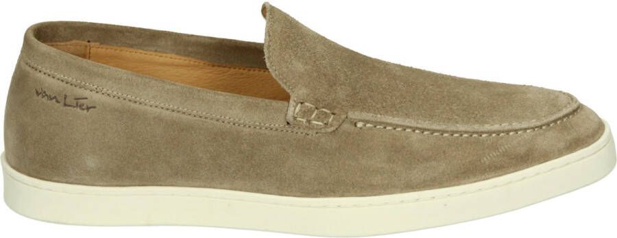 Van Lier 2518410~~~~~~~~~~~~~~~~~~~~~~~ Instappers Taupe