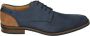 Van Lier 2518662~~~~~~~~~~~~~~~~~~~~~~~ Vrije tijdsschoenenHeren veterschoenHeren sneakersCasual Blauw - Thumbnail 1