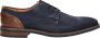 Van Lier 2418661 Nette schoenen Veterschoenen Heren Blauw - Thumbnail 2