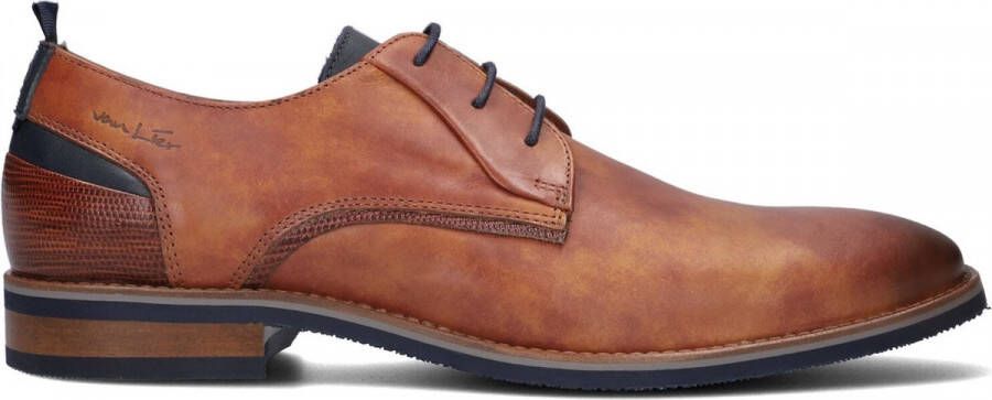 Van Lier Amalfi Nette schoenen Business Schoenen Heren Cognac