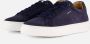 Van Lier Barossa suède sneakers donkerblauw - Thumbnail 6